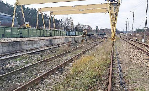 Wielka przebudowa przy kolejowym przejściu granicznym w Werchracie