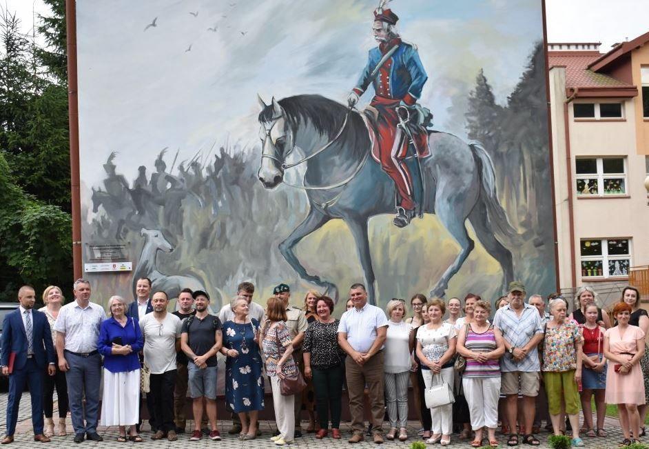 Murale inspirowane historią powstały w Dubiecku i Lubaczowie [ZDJĘCIA]