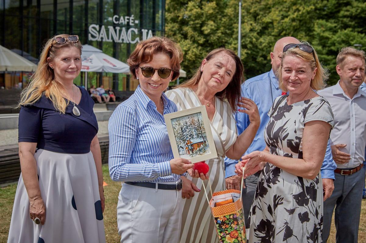 Minister Marlena Maląg w Lubaczowie i Horyńcu-Zdroju opowiadała o Polskim Ładzie