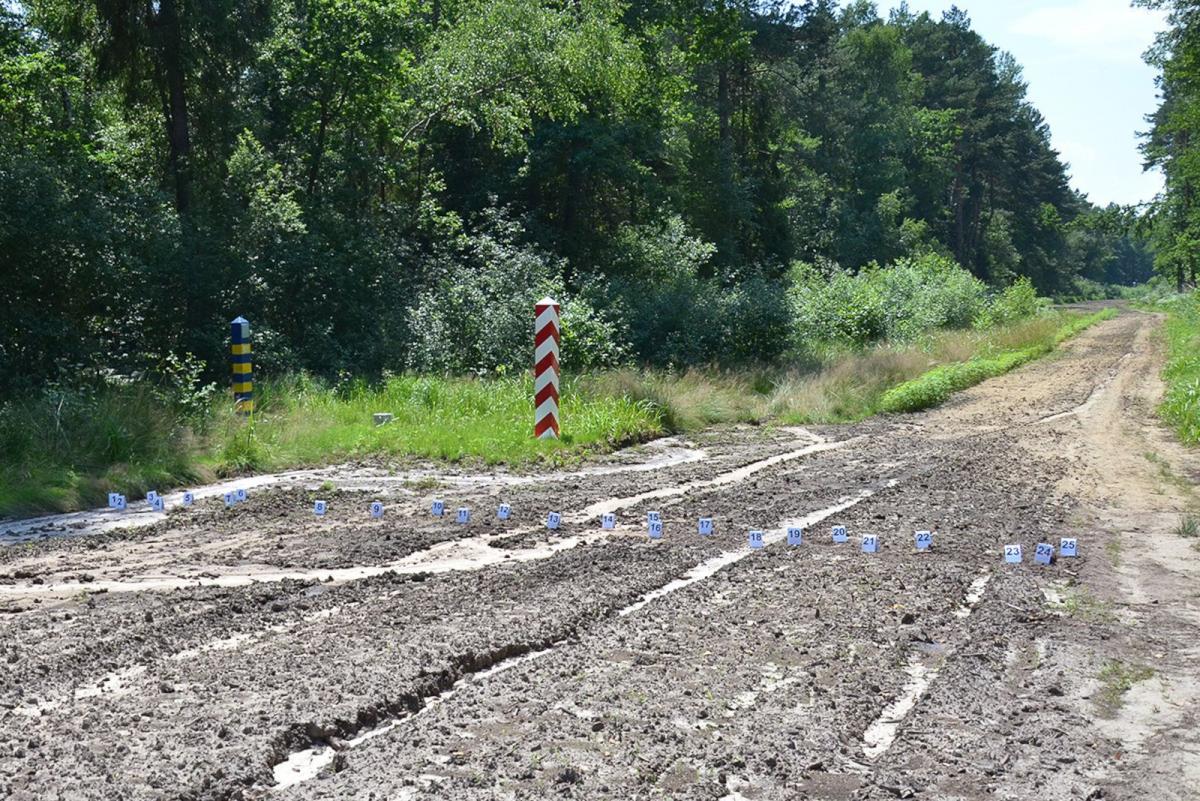 Na kolanach do Europy. Patrol Straży Granicznej zatrzymał 2 obywateli Turcji
