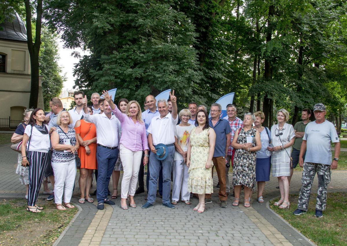 „Kierunek Przyszłość”. Politycy Koalicji Obywatelskiej w Jarosławiu [ZDJĘCIA]