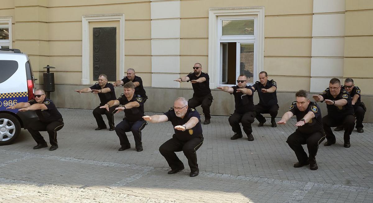 Strażnicy miejscy z Przemyśla podjęli wezwanie dla Liama