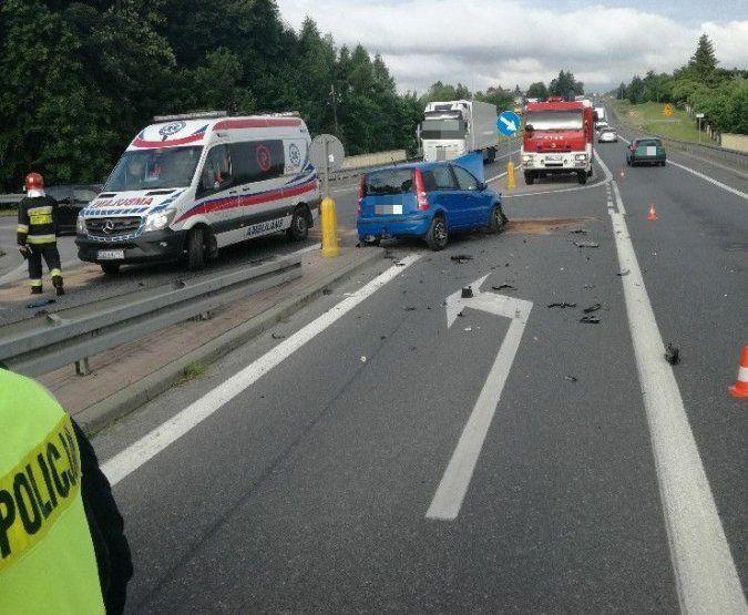 Kierujący fiatem nie ustąpił pierwszeństwa przejazdu kierującej volkswagenem
