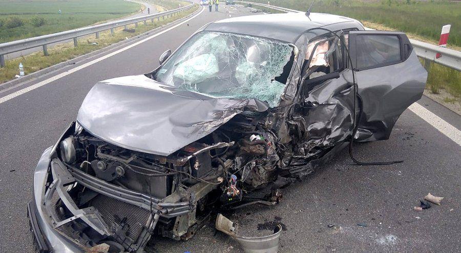 Tragiczny wypadek. Zginął motocyklista [ZDJĘCIA]