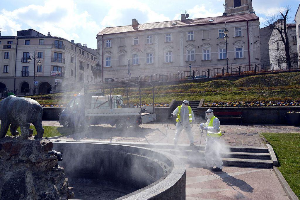Chlorofreshem zdezynfekowali Przemyśl