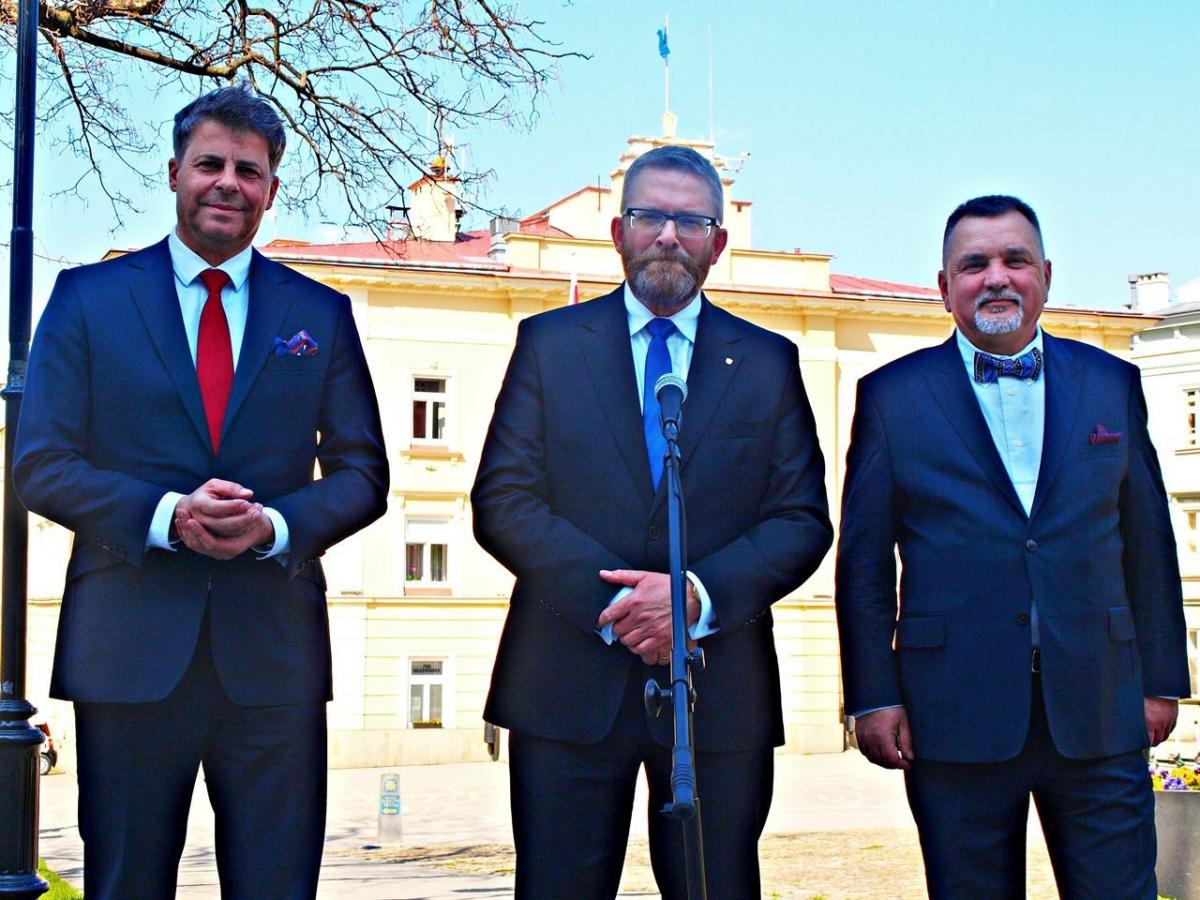 Poseł Braun: – Konfederacja chce „otworzyć” Przemyśl [ZDJĘCIA]