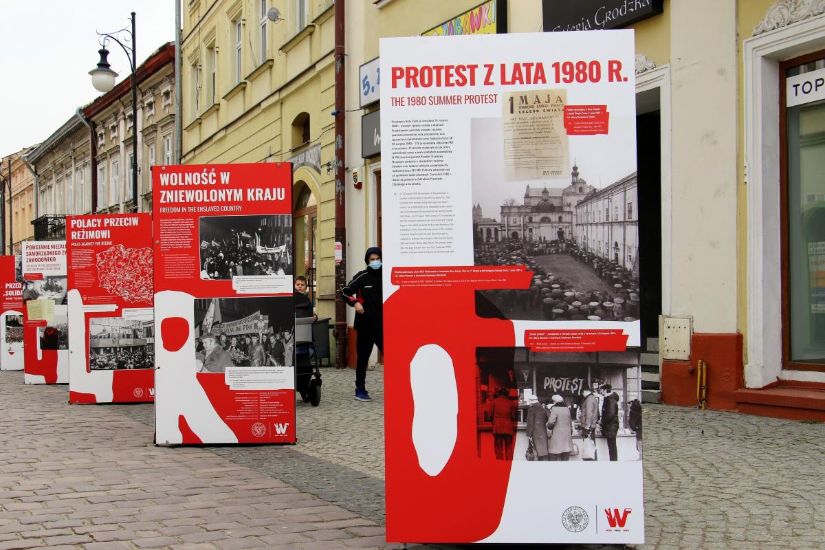 Wystawa „Tu rodziła się Solidarność” na Grodzkiej