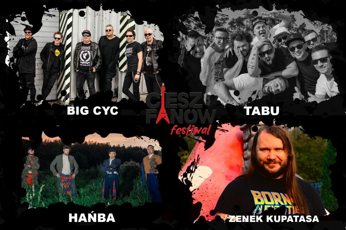 Big Cyc, Hańba!, Tabu i Zenek Kupatasa dołączają do CFF