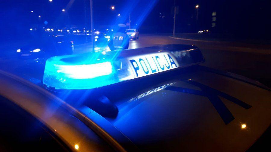 Policja eskortowała mężczyznę do przemyskiego szpitala