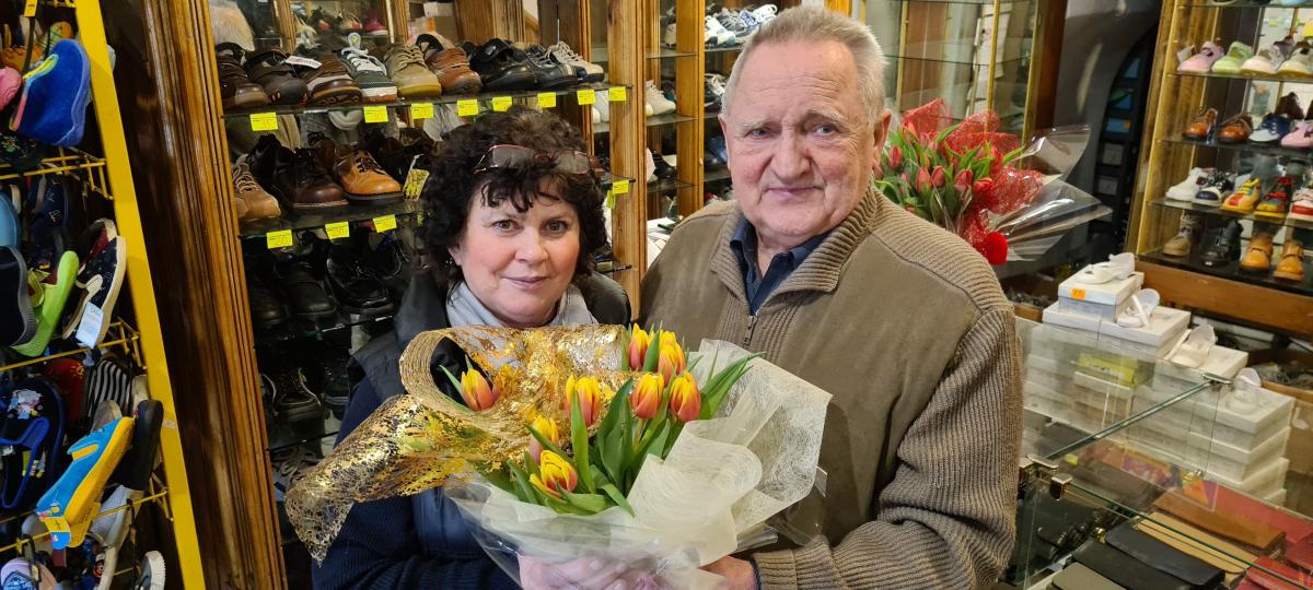 Kultowe miejsca: W sklepie obuwniczym na przemyskich podcieniach przepracowała 44 lata