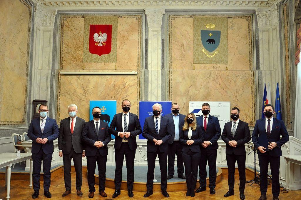 Gowin chory na COVID-19. Przedwczoraj był w Przemyślu