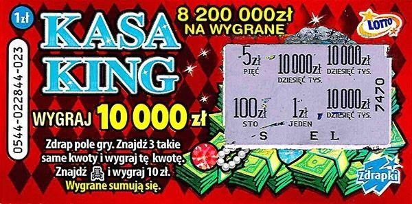 Wydał złotówkę, wygrał 10 tysięcy złotych