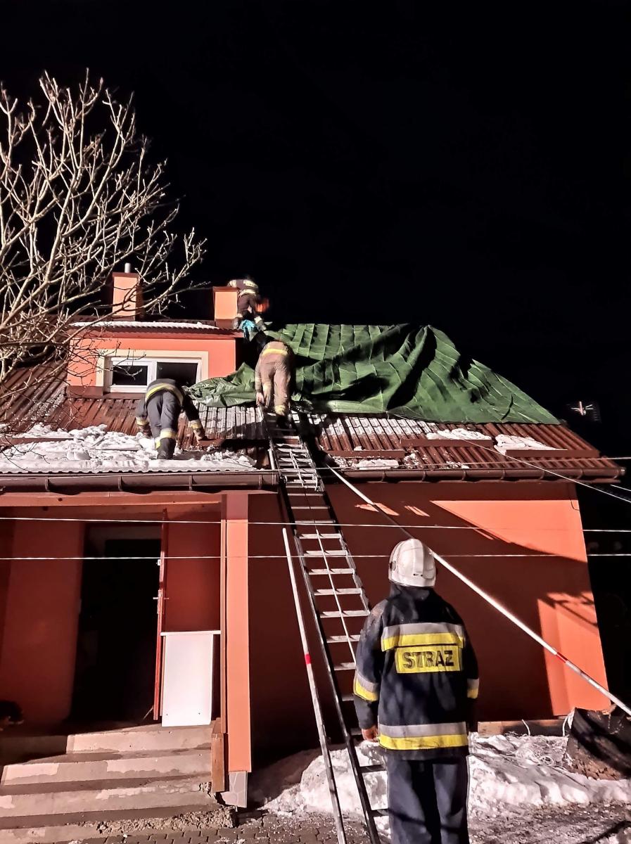 Dramat w Korytnikach. Ludzie stracili dach nad głową