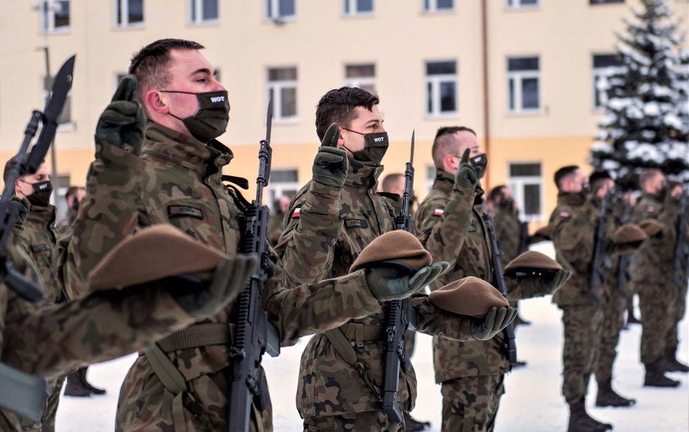„Terytorialsi” przysięgali w koszarach