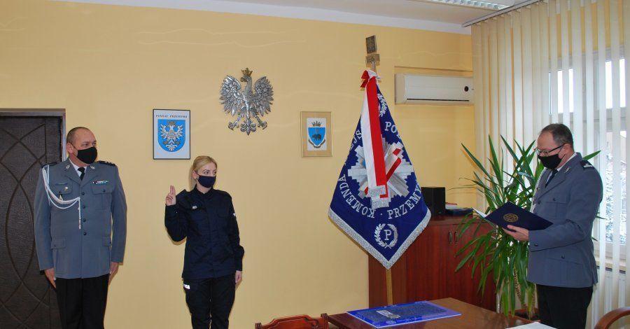Nowa policjantka w przemyskiej komendzie
