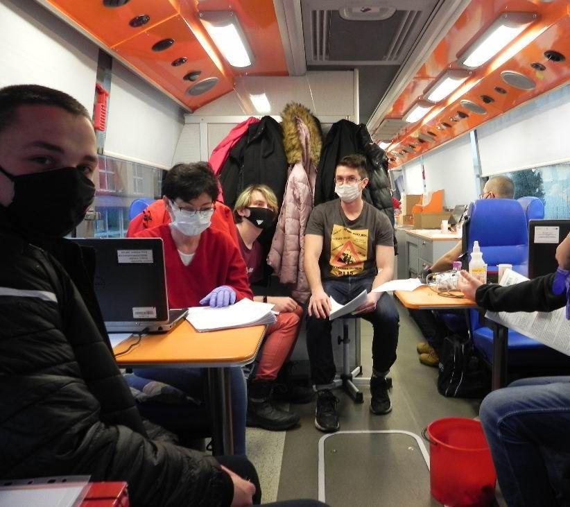 Pierwsza w tym roku wizyta krwiobusa. Będą kolejne!