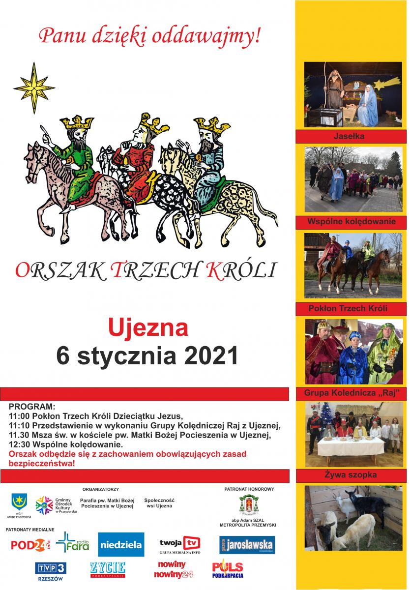 Tradycyjny Orszak Trzech Króli w Ujeznej się odbędzie