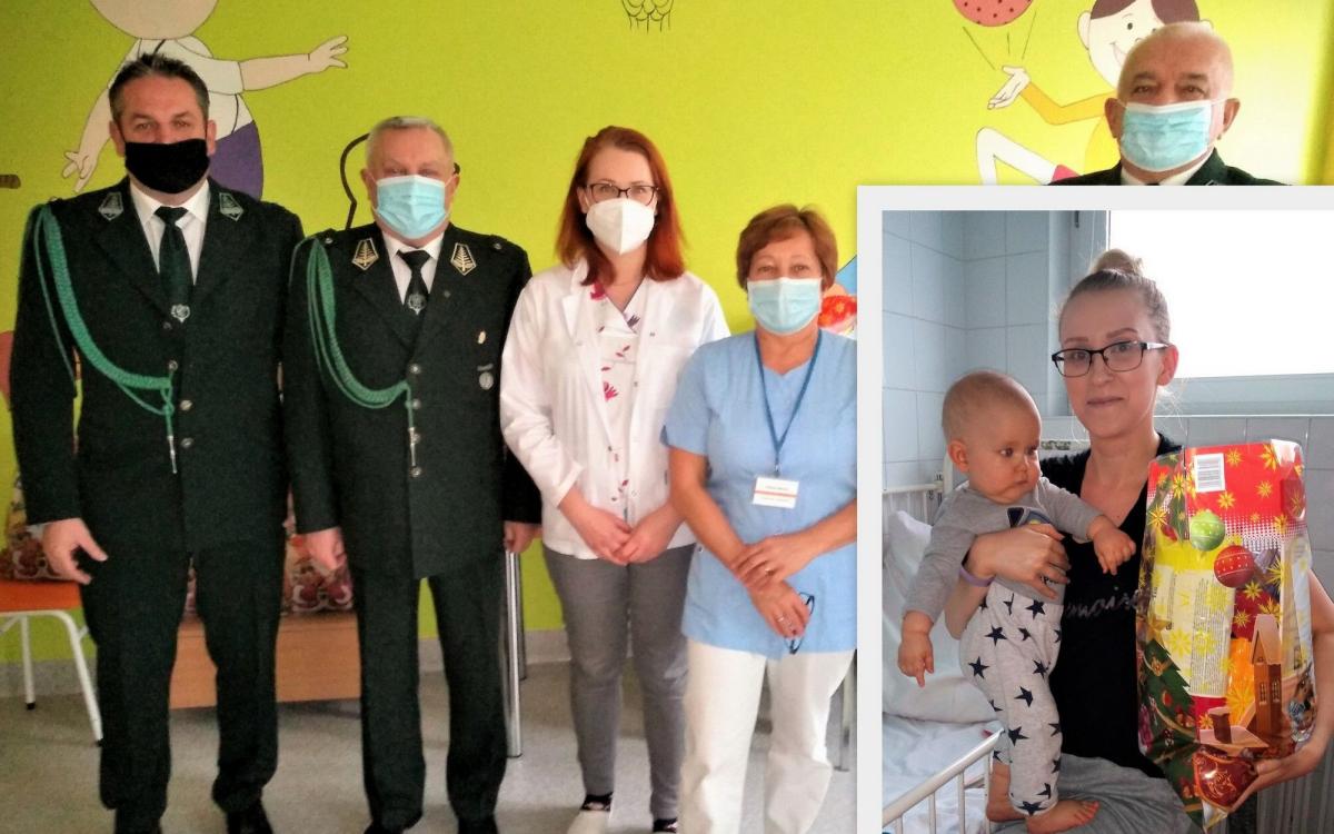 Myśliwi i harcerze wsparli pacjentów przemyskiego szpitala [ZDJĘCIA]