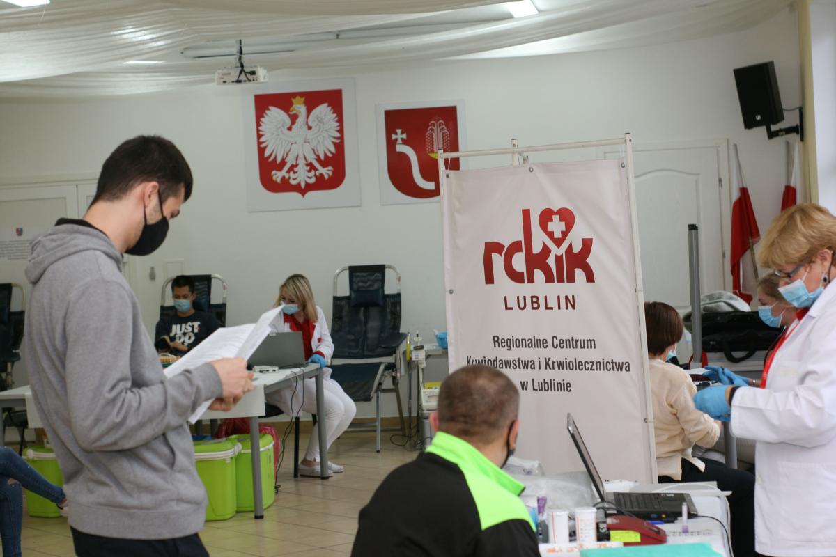 19,8 litrów oddanej krwi. Także przez ozdrowieńców!