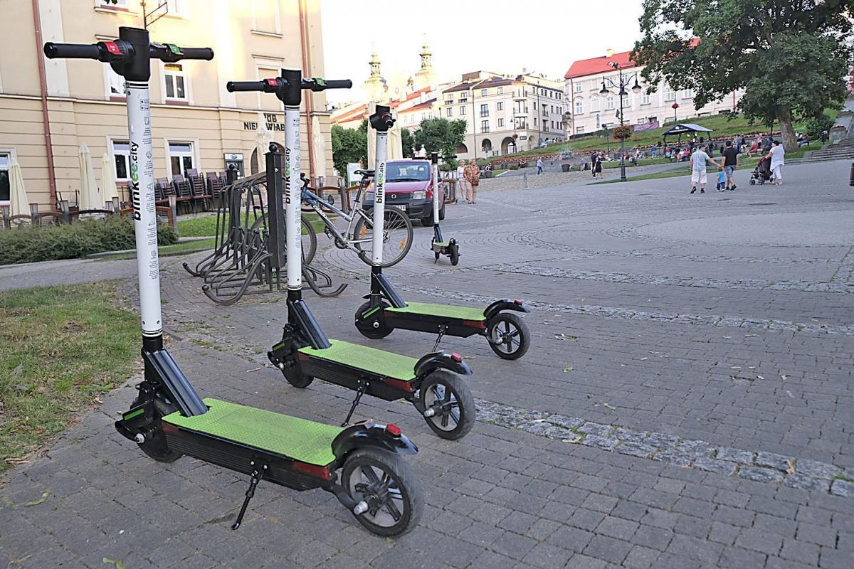 Elektryczne hulajnogi znikają z Przemyśla [ZDJĘCIA]