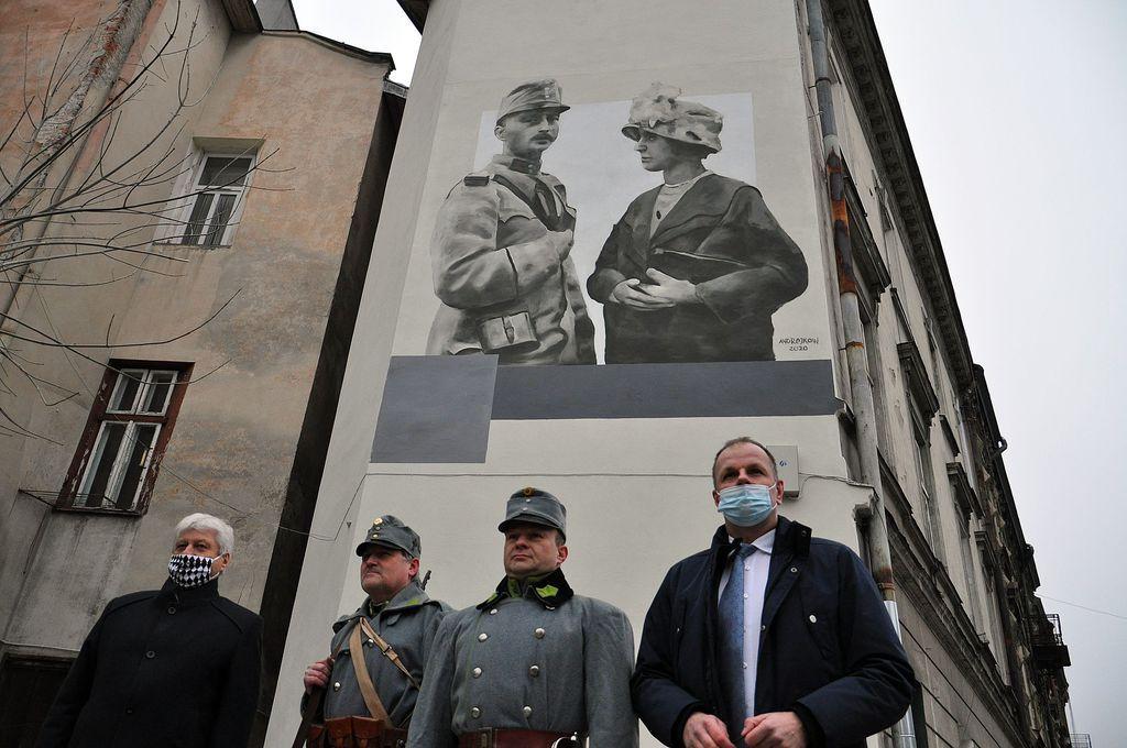 Odsłonięto mural u wylotu ul. Smolki w Przemyślu