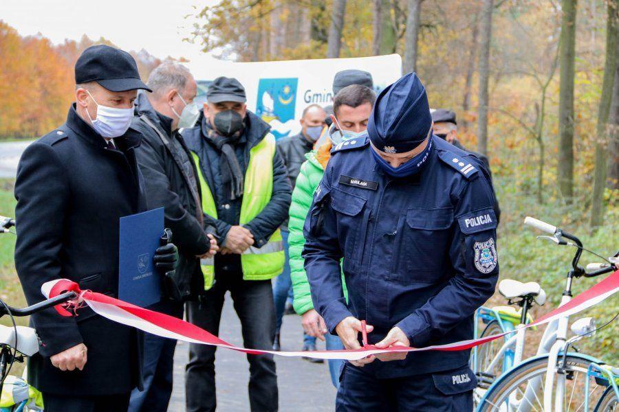 W Gniewczynie Trynieckiej powstała blisko kilometrowa ścieżka rowerowa