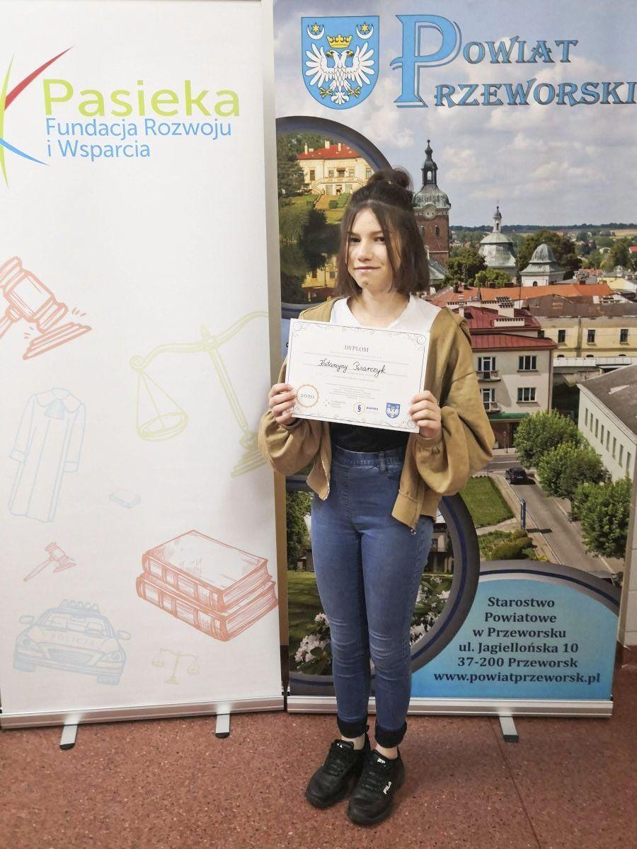 Katarzyna Pisarczyk najlepsza w konkursie wiedzy prawniczej