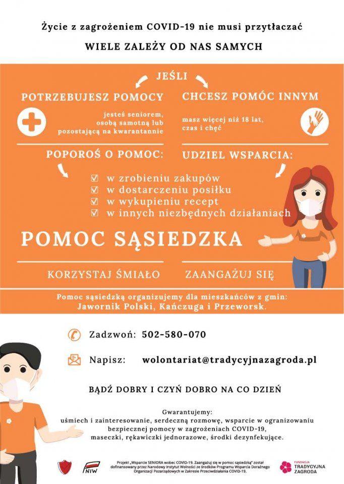 Organizują pomoc sąsiedzką dla seniorów 