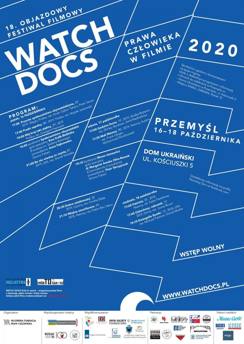 3 dni z dokumentami zaangażowanymi. Festiwal Watch Docs w Przemyślu
