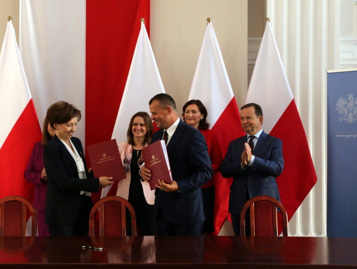 Tryńcza i Adamówka jako pierwsze na Podkarpaciu skorzystały z szansy na dofinansowanie