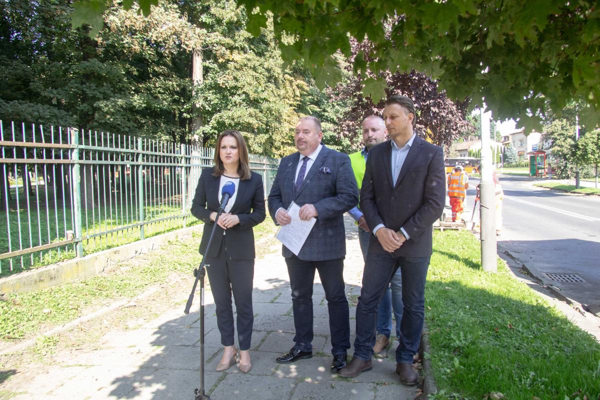Ruszyły prace na Kraszewskiego. Burmistrz apeluje o wyrozumiałość