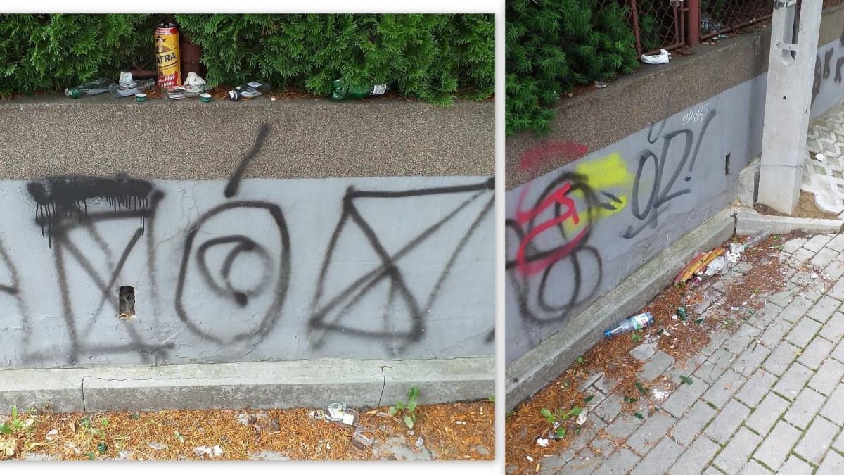 Zaśmiecony zbieg ulic Zawiszy Czarnego i Wróblewskiego [SYGNAŁY CZYTELNIKÓW]