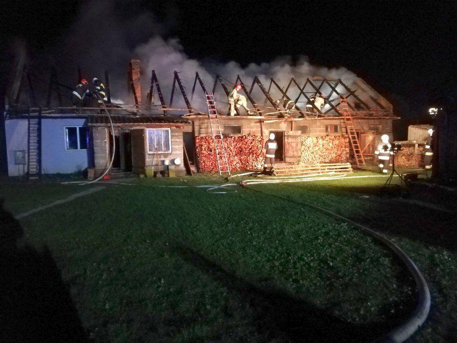 Tragiczny pożar w Opace. Zginął 58-letni mężczyzna [ZDJĘCIA] 