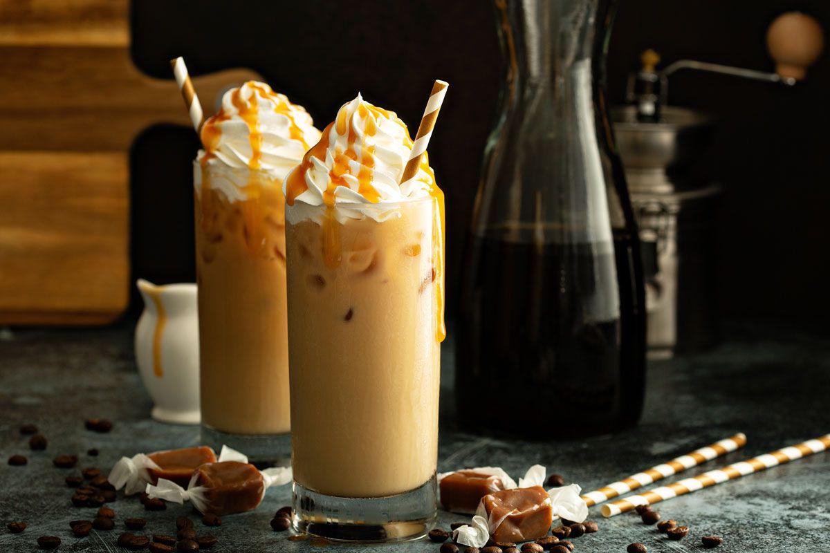 Karmelowe frappe