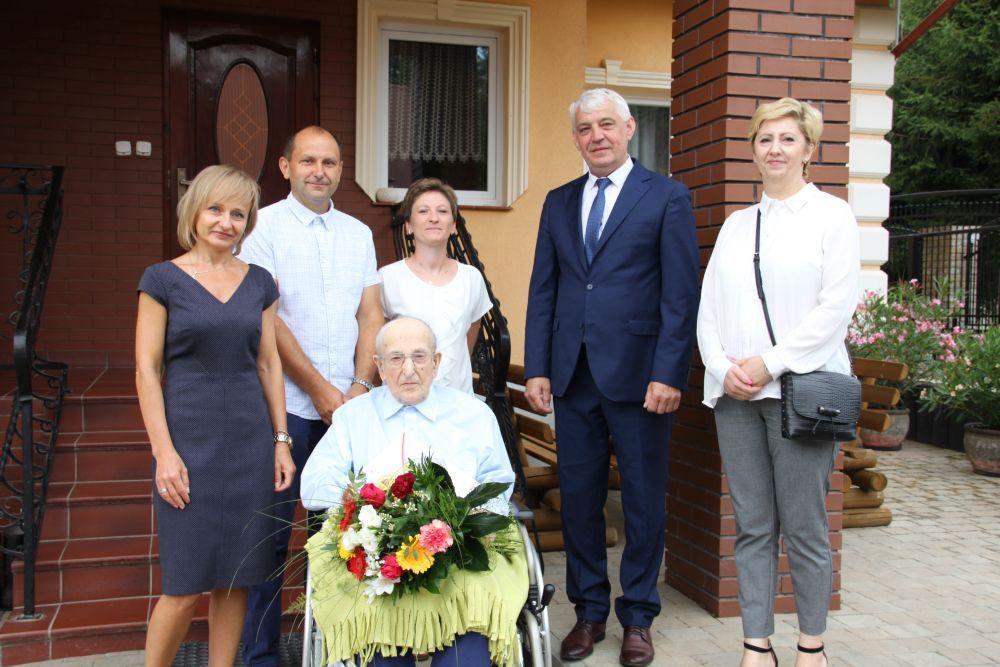 Pan Kazimierz Balawajder skończył 100 lat!