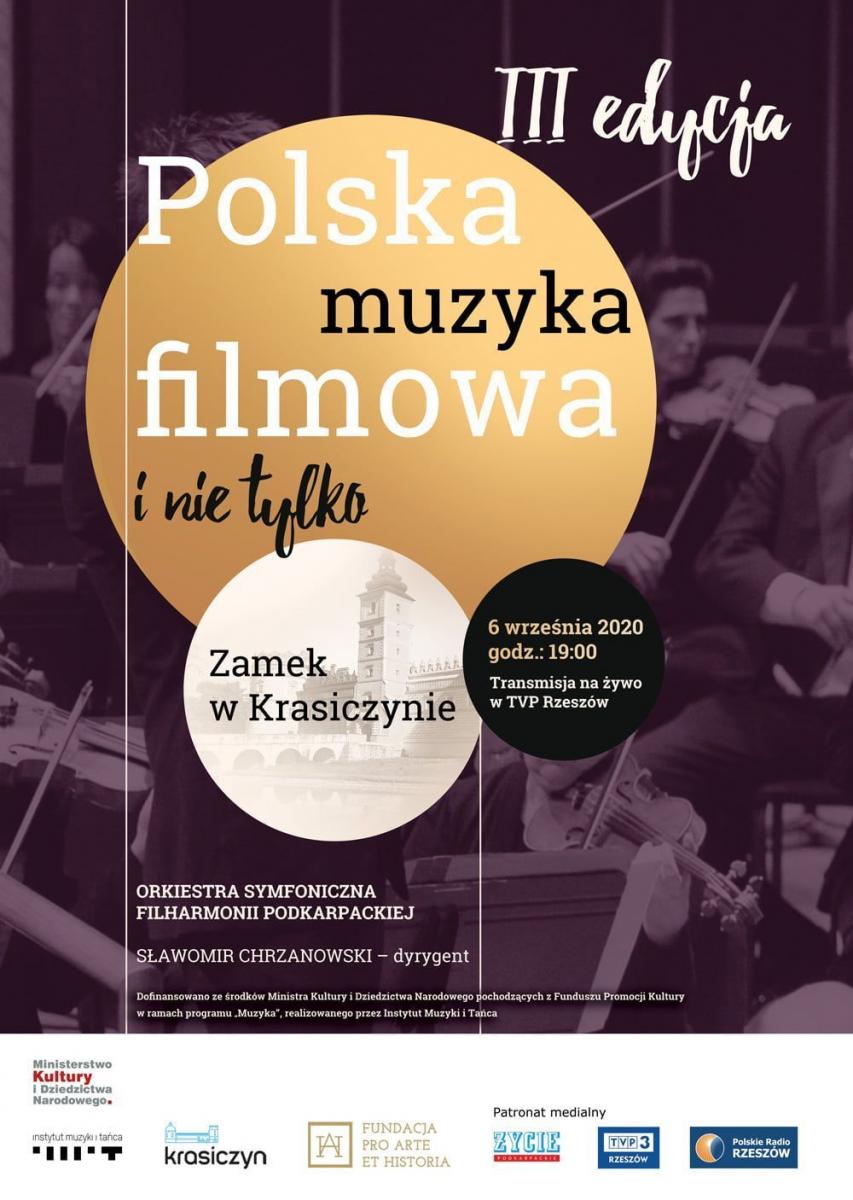 Wieczór z polską muzyką filmową w krasiczyńskim zamku