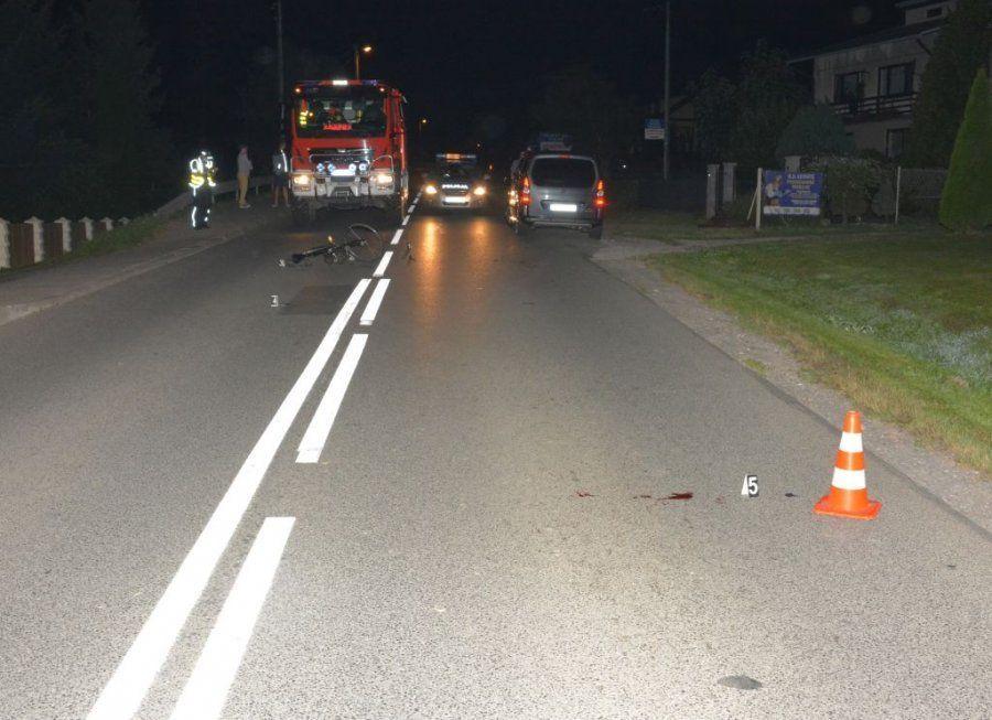 16-letni rowerzysta ucierpiał w wypadku [ZDJĘCIA]