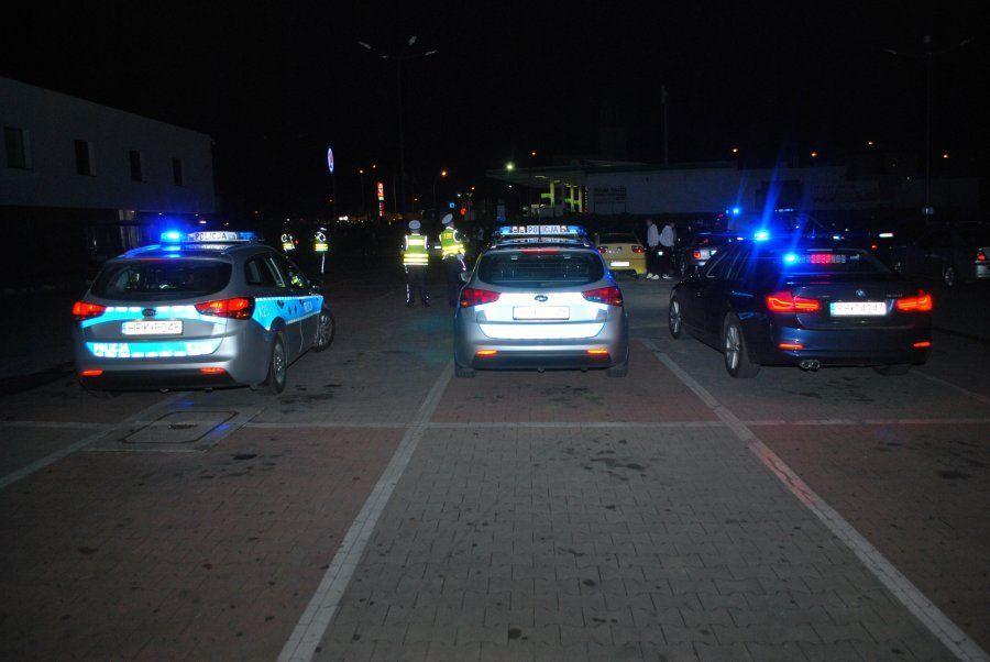 Nocne działania przemyskich policjantów wymierzone w piratów drogowych