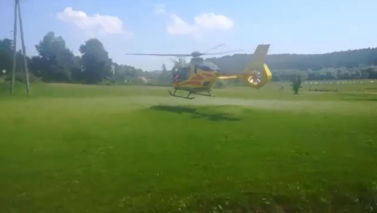 Siekiery poszły w ruch podczas bójki? Wezwano śmigłowiec [WIDEO]