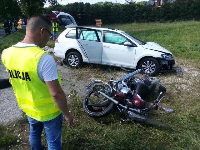 Dwa śmiertelne wypadki z udziałem motocyklistów