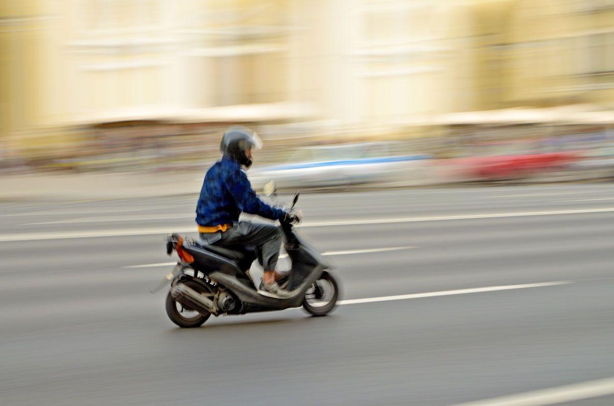 Obywatelskie zatrzymanie motorowerzysty