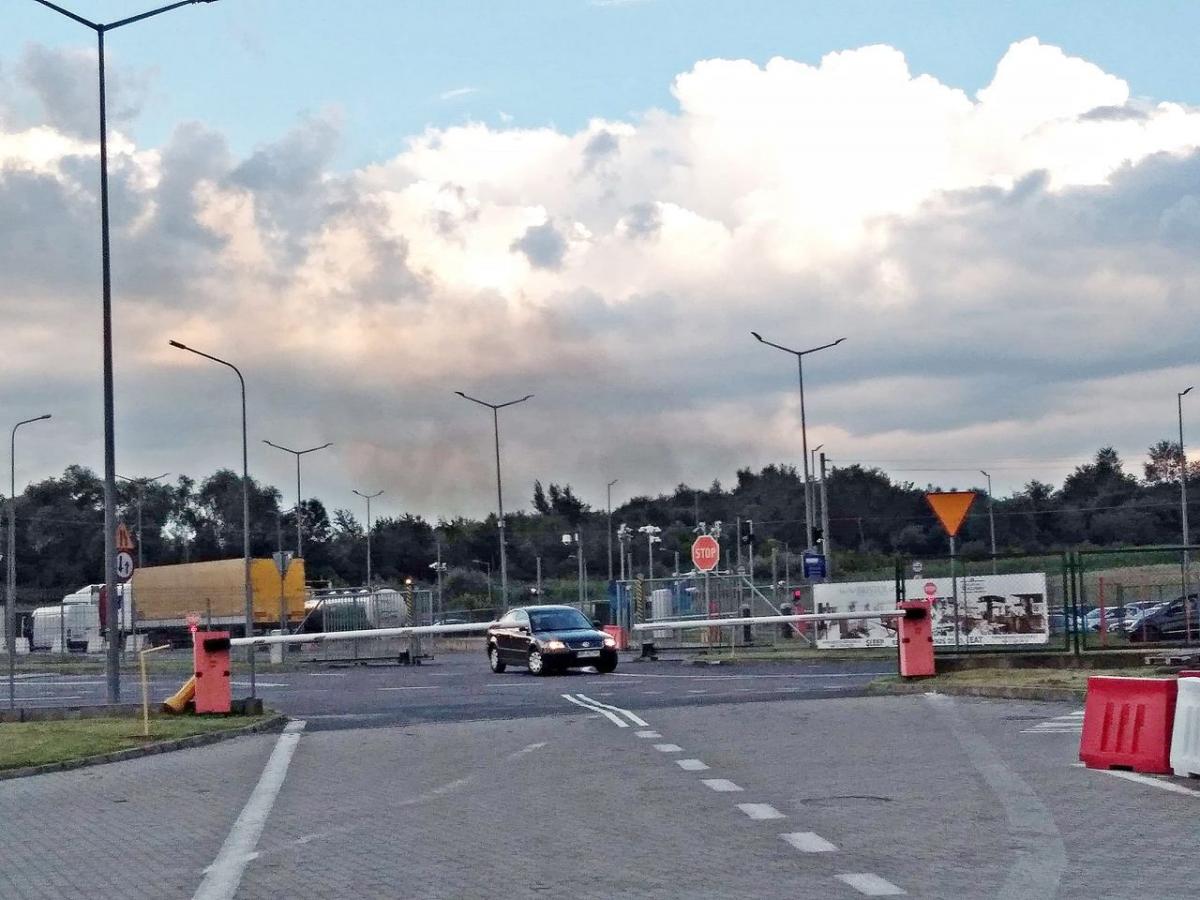 Znowu „coś” palą tuż za polsko-ukraińską granicą