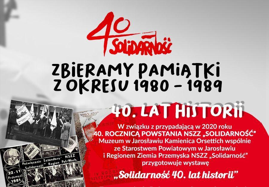 Wystawa na 40-lecie Solidarności – dołóż swoją cegiełkę