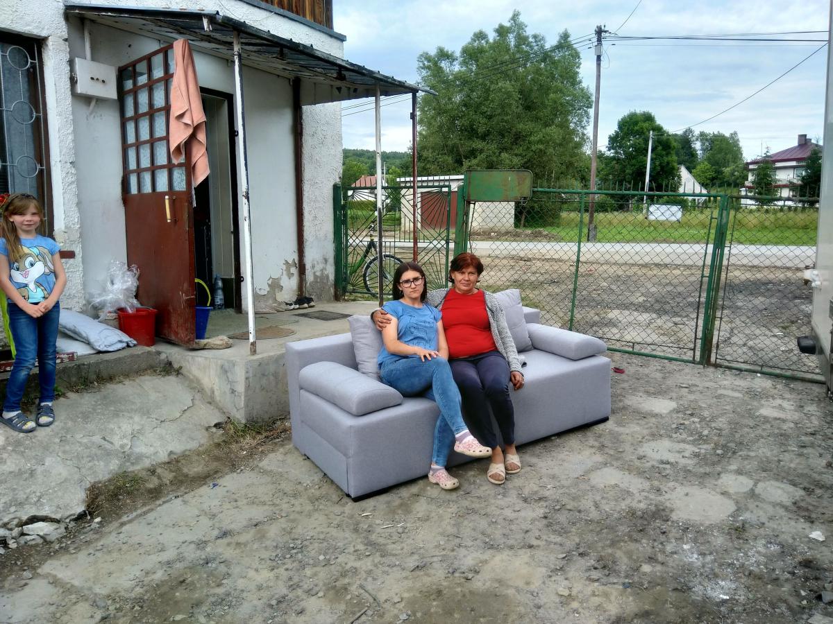 Wspomógł krajankę w trudnych chwilach