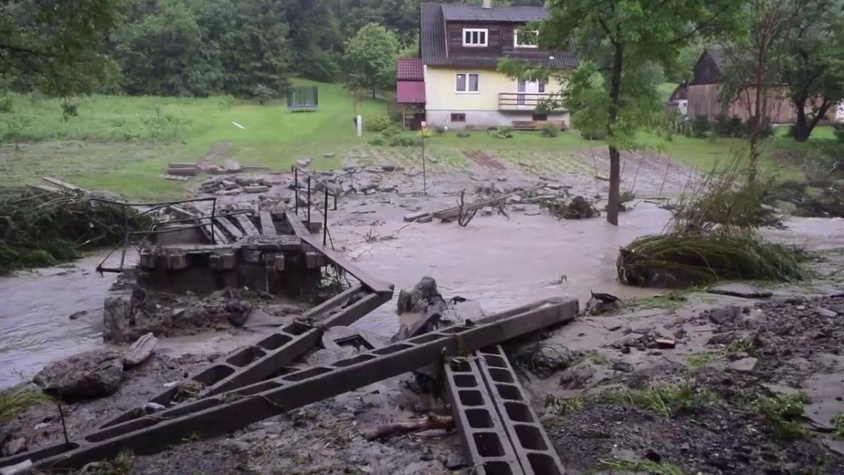 Skutki ulewy w gminie Bircza [WIDEO]