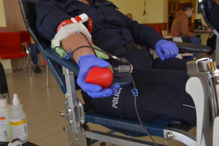 Przemyscy policjanci oddali krew