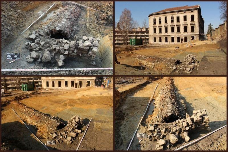 Na Tatarskiej odkryli fragment kolektora