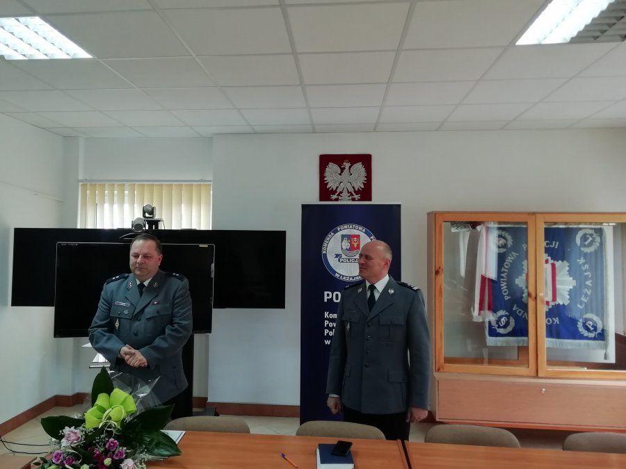 Nowy zastępca leżajskiego komendanta