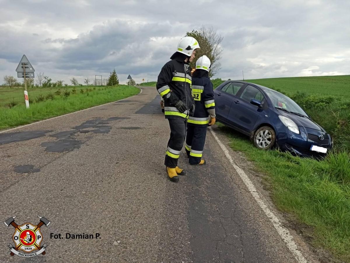 Jako pierwszy udzielił pomocy poszkodowanemu 