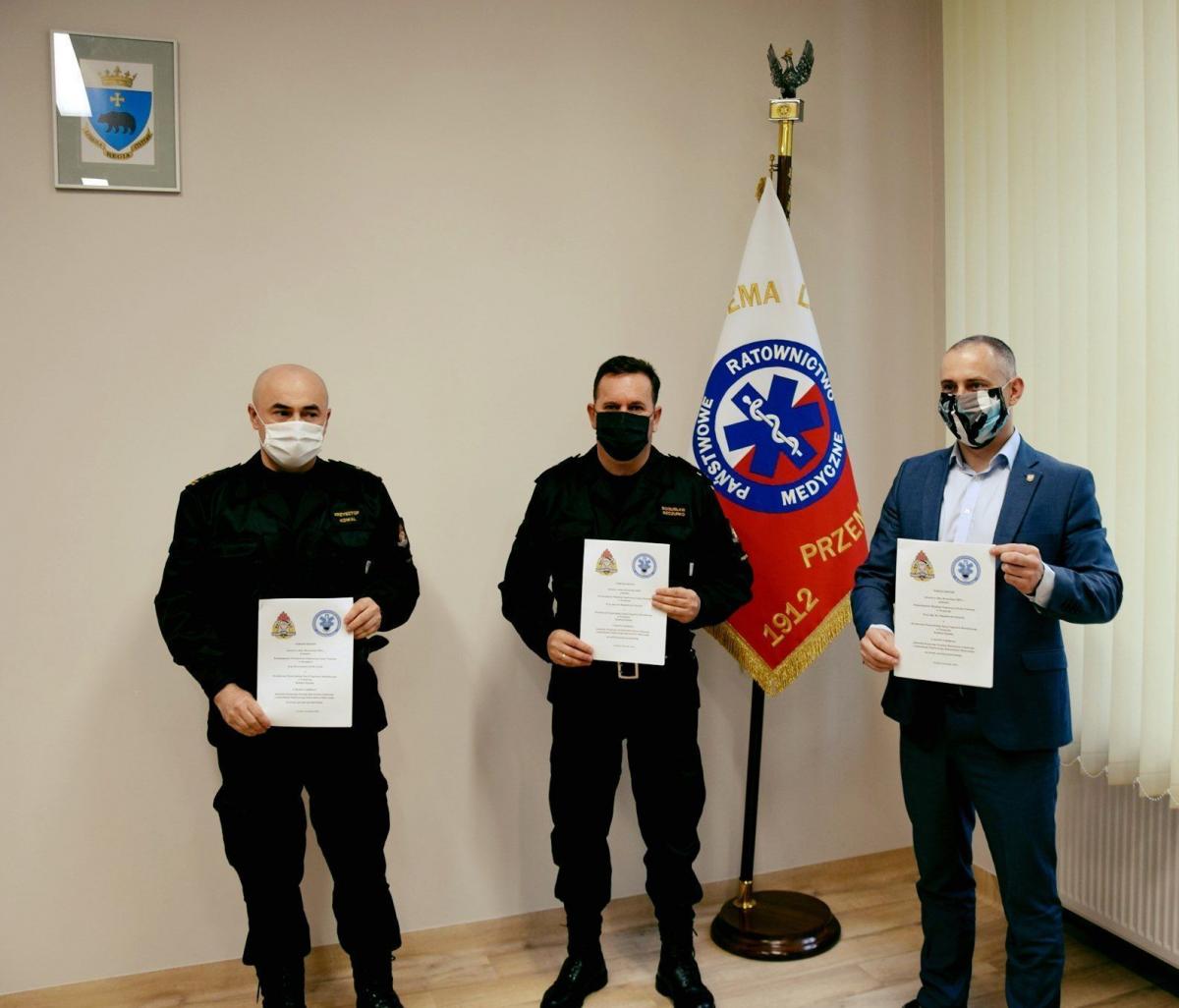 Ratownicy i strażacy zacieśniają współpracę [ZDJĘCIA]